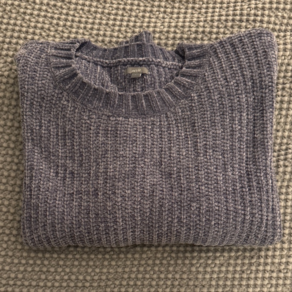 Aerie Chenille Knit Sweater - Picture 3 of 3